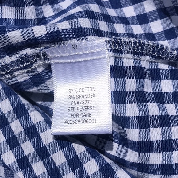 Croft & Barrow Men's Fitted Gingham Dress Shirt - Picture 7 of 7